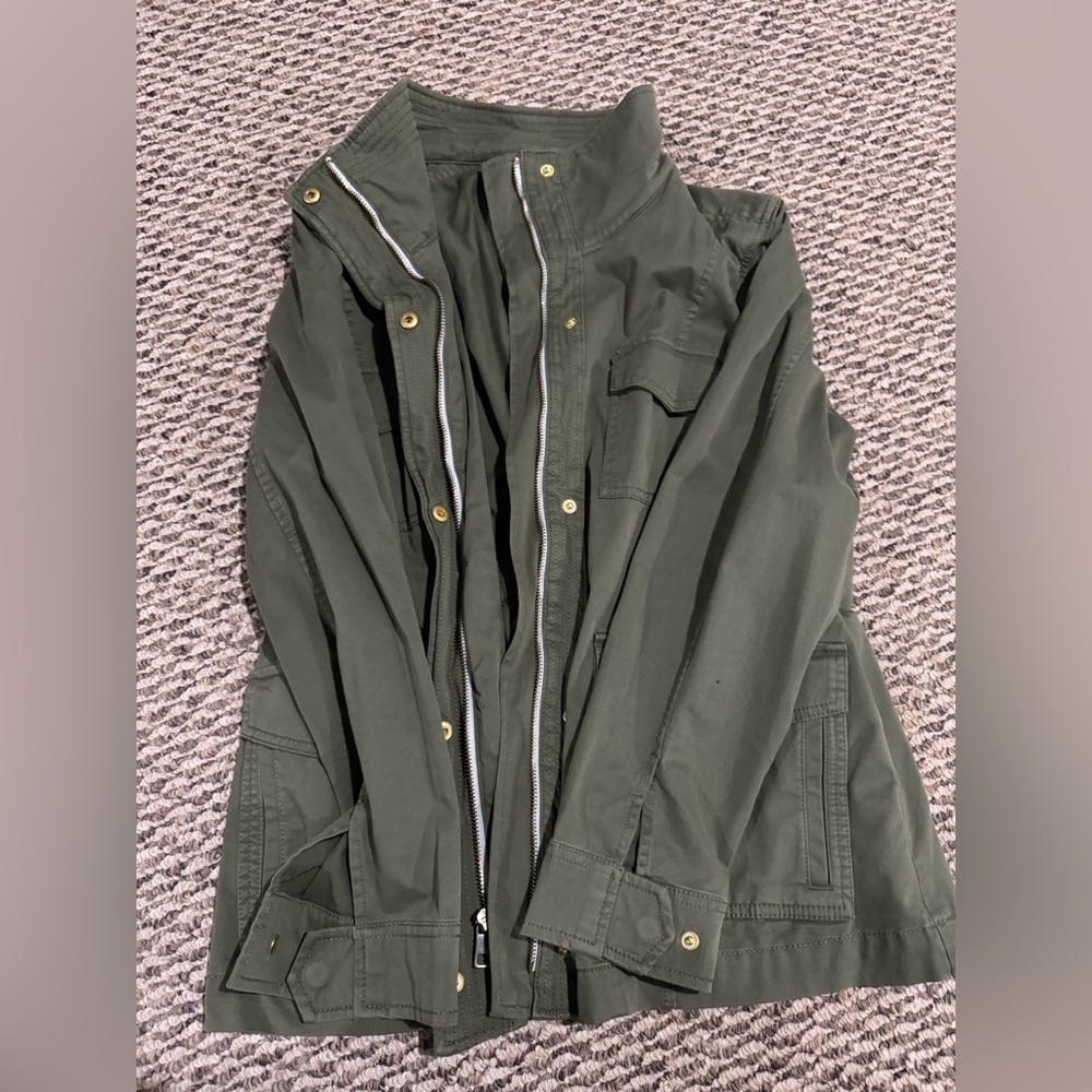 Banana Republic Khaki Utility Jacket - Picture 6 of 6